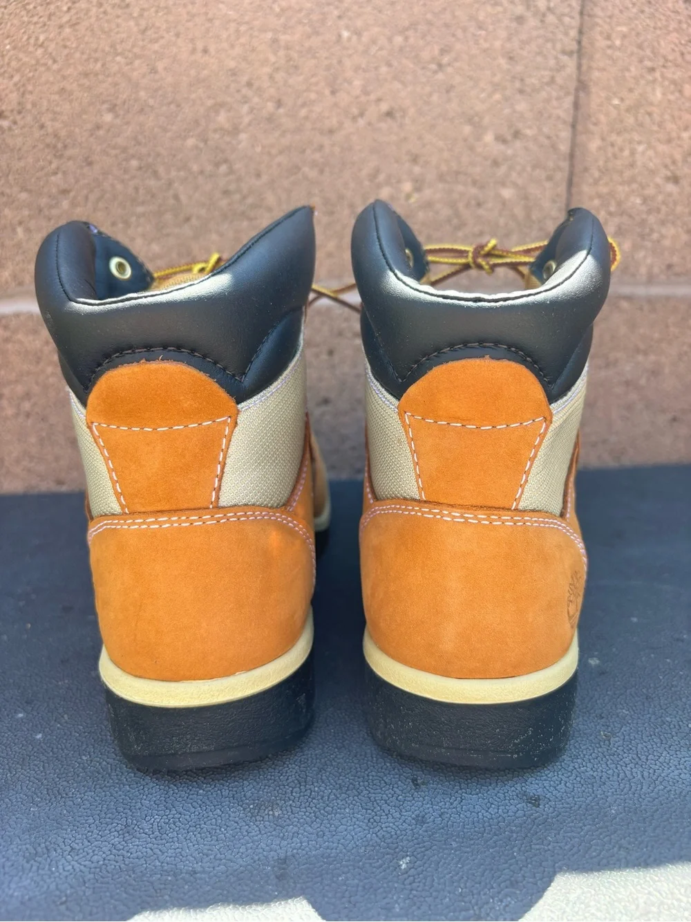 Timberland 6-Inch Field Boot Junior Wheat Size 7 Youth Men New in Box